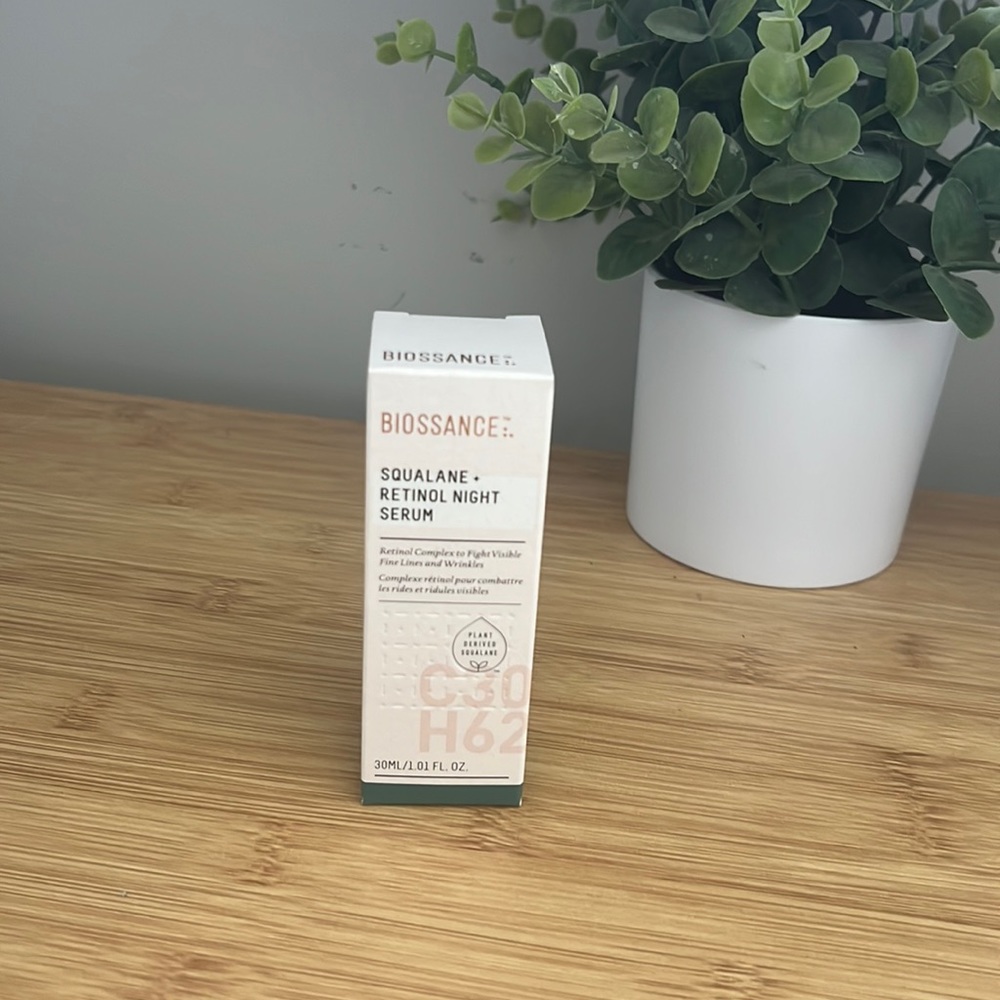 Biossance Squalane + Retinol Night Serum